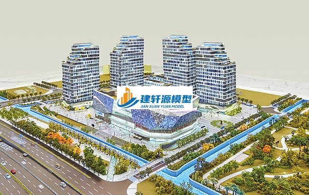 七里河智慧城模型